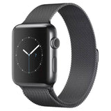 Pulseira Milanesa Apple Watch 38/40mm - compatível com Apple Watch 3/4/5/6/SE (Preto)