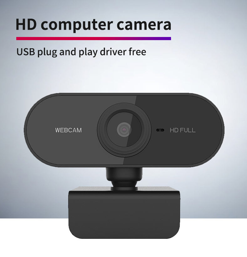 Webcam Full HD com Microfone Incorpado