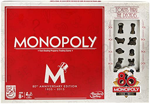 Monopoly 80 Aniversario (versão em inglês)