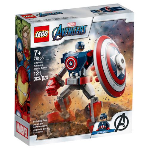 LEGO Super Heroes 76168 Armadura Mech De Captain America