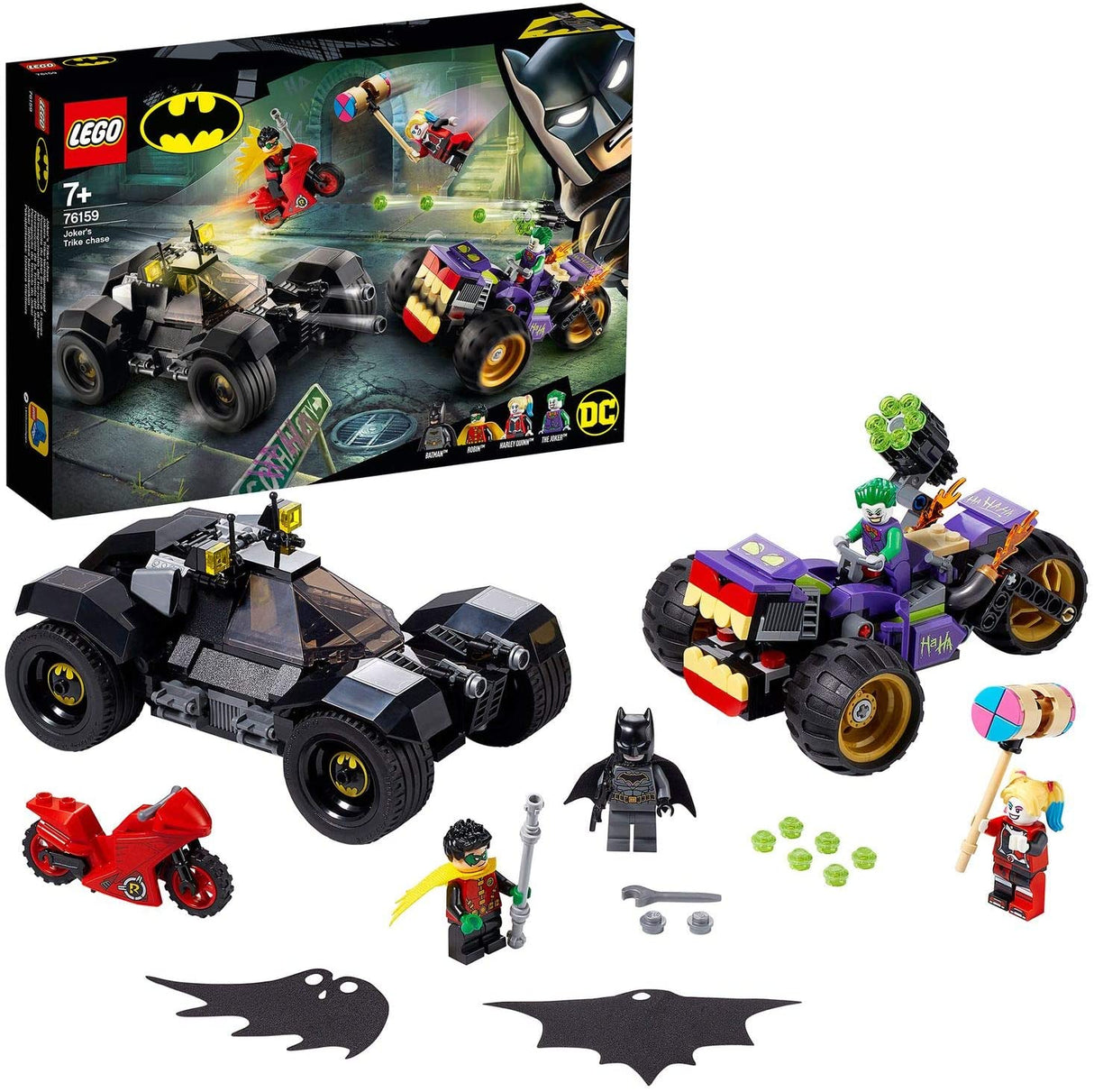 LEGO 76159 - Joker's Trike chase