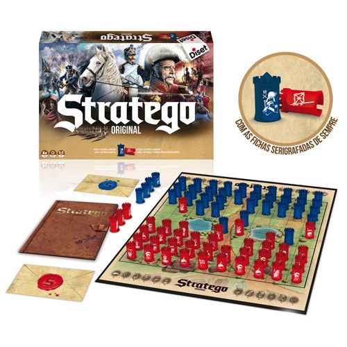 Diset Jogo Tabuleiro Stratego Original