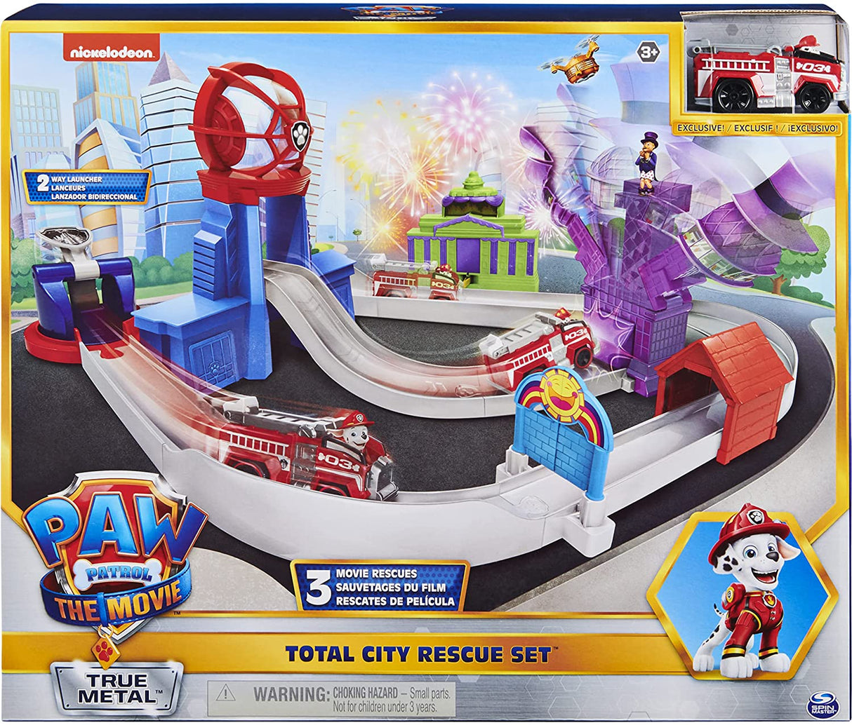 Patrulha Pata O Filme Playset de Resgate da Cidade