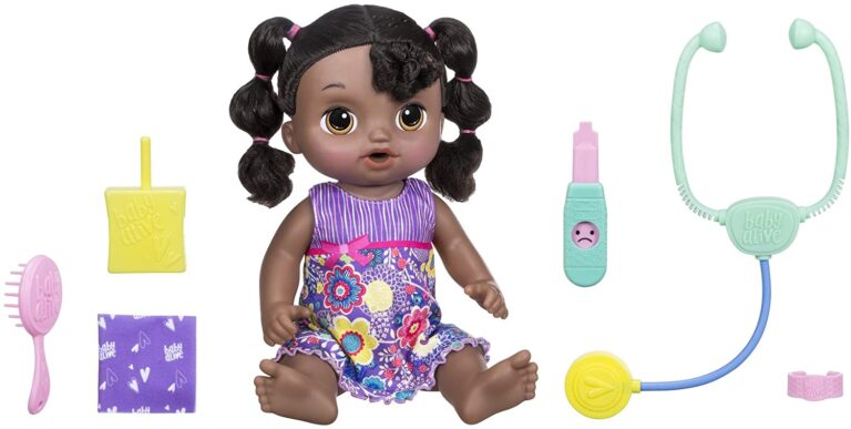 Baby Alive - Boneca Doce Lágrimas - Negra Francês