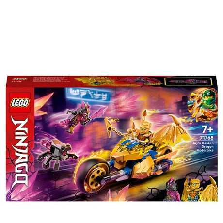 Lego Ninjago 71768 A Mota Dragão Dourado do Jay