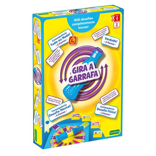 Jogos Gira a Garrafa - Concentra