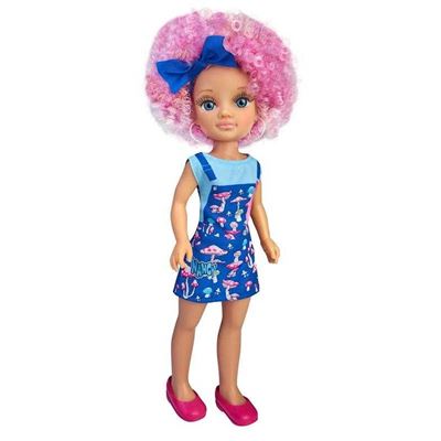 Boneca Famosa Nancy Curly Power Pink