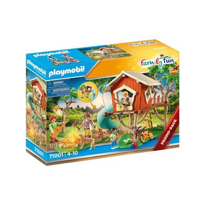 Playmobil Family Fun: Aventura Na Casa Da Árvore Com Escorrega - 71001