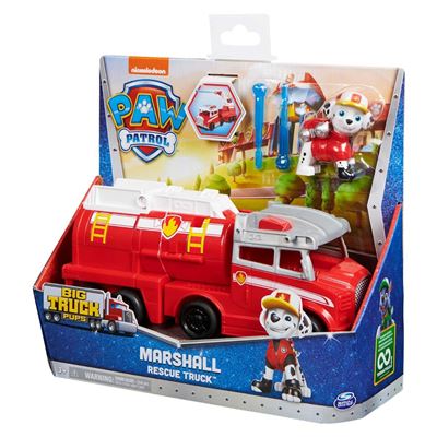 Paw Patrol Big Truck Pups Themed Vehicle Marshall