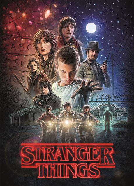 Puzzle Stranger Things 1000 Peças - Clementoni