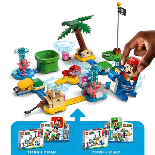 Lego Super Mario 71398 - Set de Expansão: Praia da Dorrie