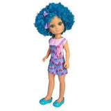 Boneca Famosa Nancy Curly Power Blue