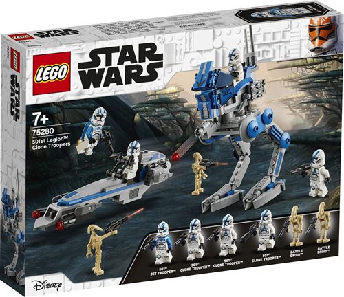 LEGO Star Wars 75280 Soldados Clone Da 501st Legion