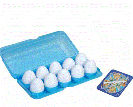 Hasbro- Egged On - Jogo de Tabuleiro