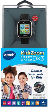 VTech KidiZoom DX3 Smartwatch Infantil Preto (NOVA VERSÃO)