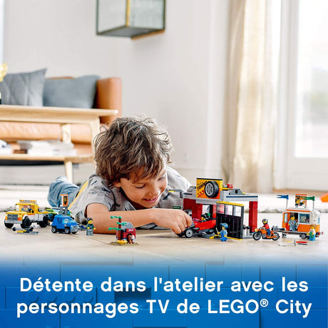 Lego City 60258 Oficina de Tuning