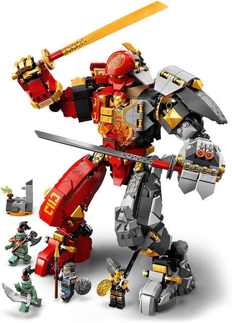 Lego Ninjago 71720 Mech Robot Pedra de Fogo