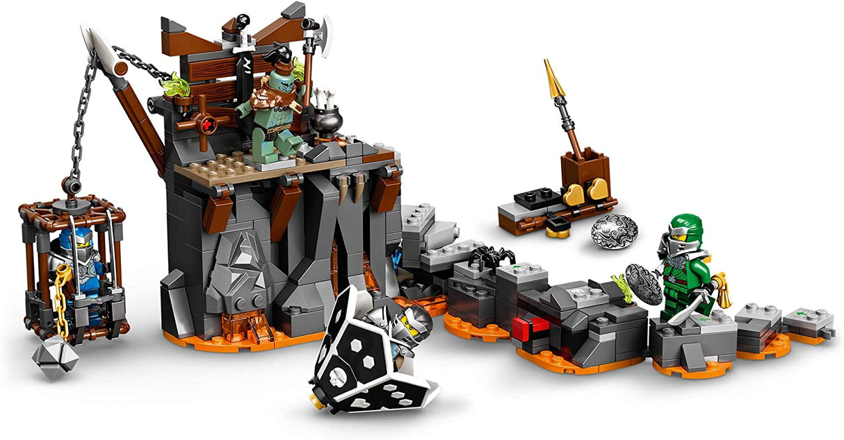 Lego Ninjago 71717 Viagem Às Masmorras Das Caveiras GRADE A