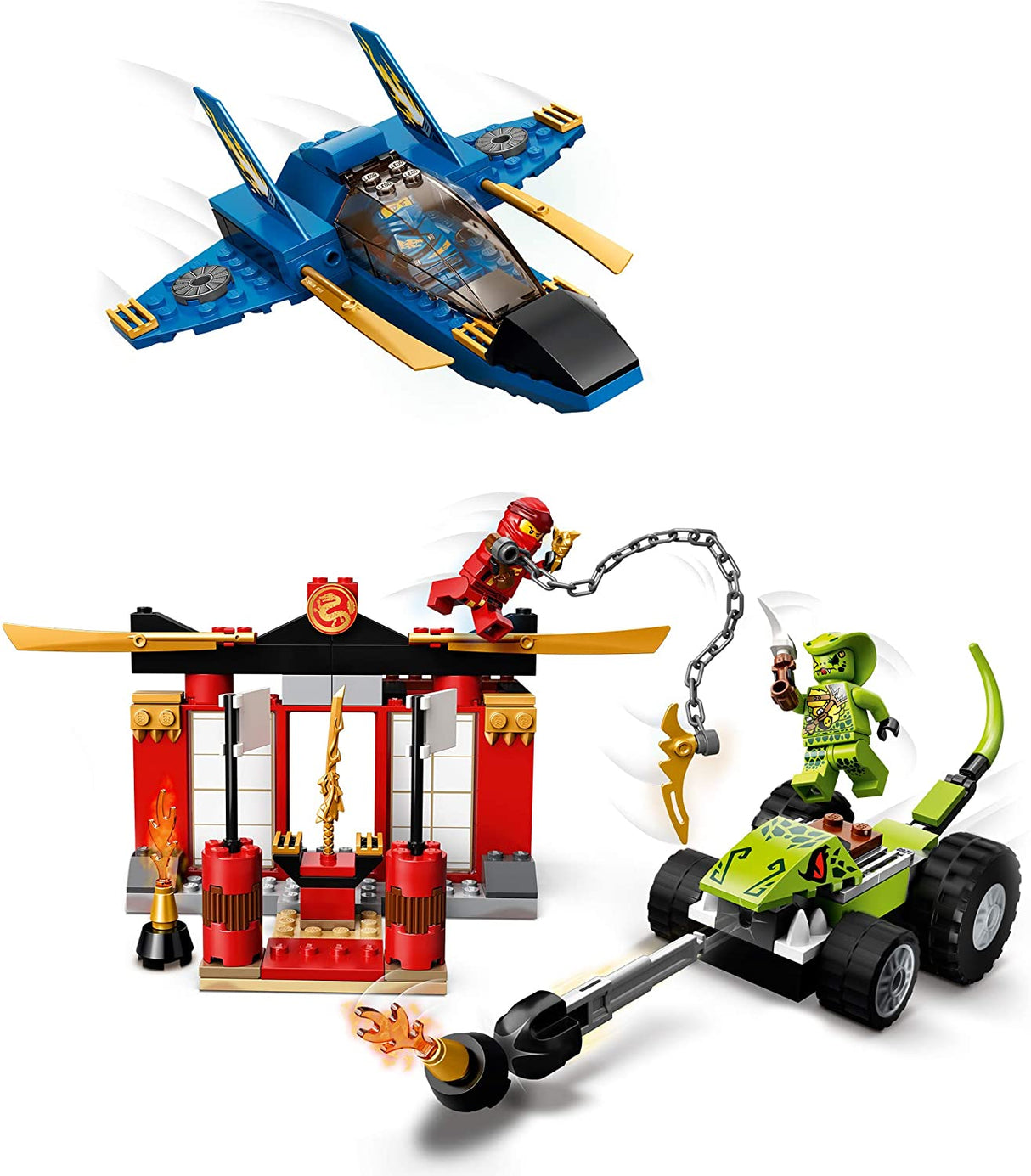 Lego Ninjago 71703 Combate com Storm Fighter