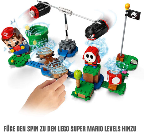 Lego Super Mario 71366 Set Expansão Avalanche Boomer Bill