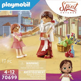 Playmobil Spirit Jovem Lucky & Milagro - 70699