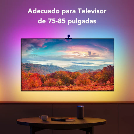 Govee DreamView Fita LED 5m com Câmara para TV 75" a 85" Compatível com Alexa e Google Assistent