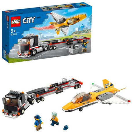 LEGO City 60289 Transportador Avião Acrobacias Aéreas