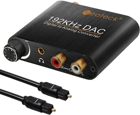 Neotec Conversor de Audio Digital para Analógico 192kHz