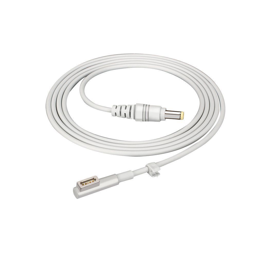 Cabo Carregador DC 5.5mm x 2.5mm 85W 60W 45W Macbook Air Pro Magsafe 1 L