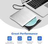 Patuoxun External DVD Drive USB 3.0 CD DVD