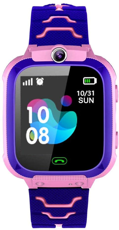 Smartwatch S8 Kids com Posicionamento GPS para Crianças (Rosa)