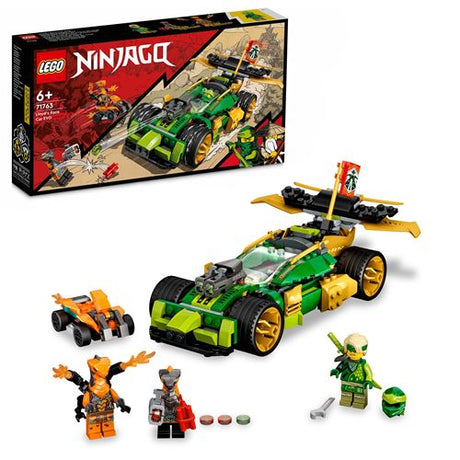 LEGO Ninjago 71763 Carro de Corrida EVO do Lloyd