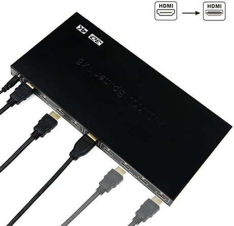 Splitter Multiplicador HDMI 1 x 8  1 Entrada com 8 Saídas 4K x 2K 3D