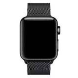 Pulseira Milanesa Apple Watch 38/40mm - compatível com Apple Watch 3/4/5/6/SE (Preto)