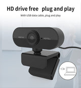 Webcam Full HD com Microfone Incorpado