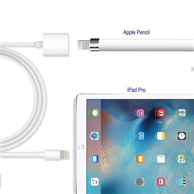 Cabo Multi4you Extensão Lightning Fêmea / Lightning para Apple Pencil