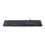 Teclado Gembird KB-U-103-PT Preto