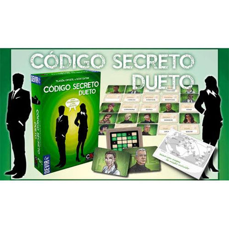 Divercentro Jogo Tabuleiro Código Secreto Dueto