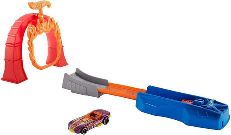 Hot Wheels - Pista Básica Salto de Fogo