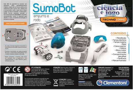 Clementoni Ciencia e Jogo - SumoBot Empurra e Roda