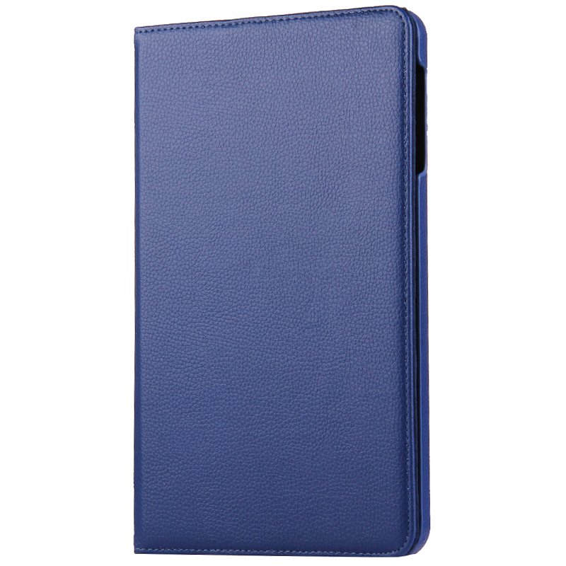 Capa Samsung Galaxy Tab A (2016/2018) T580 / T585 Leatherette Azul Sólido 10,1 "