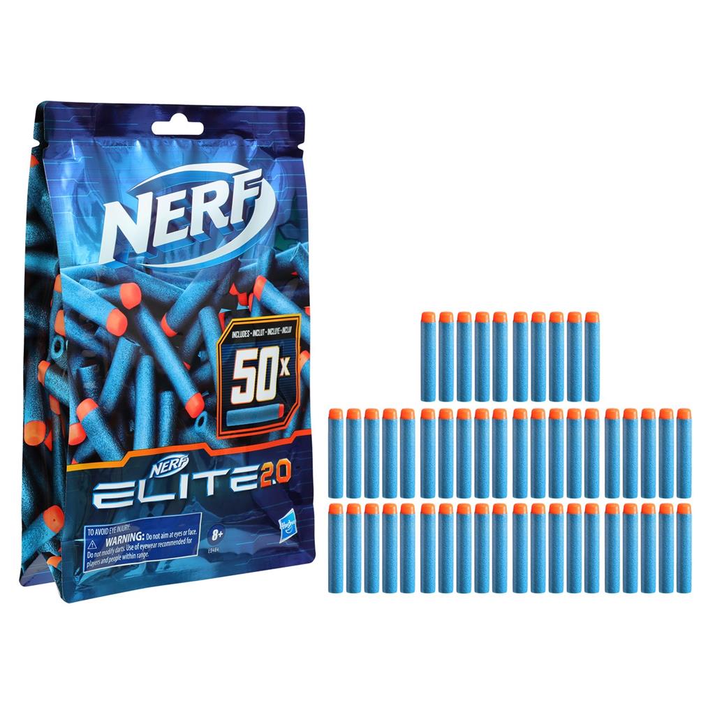 Nerf Elite 2.0 Recarga 50 dardos