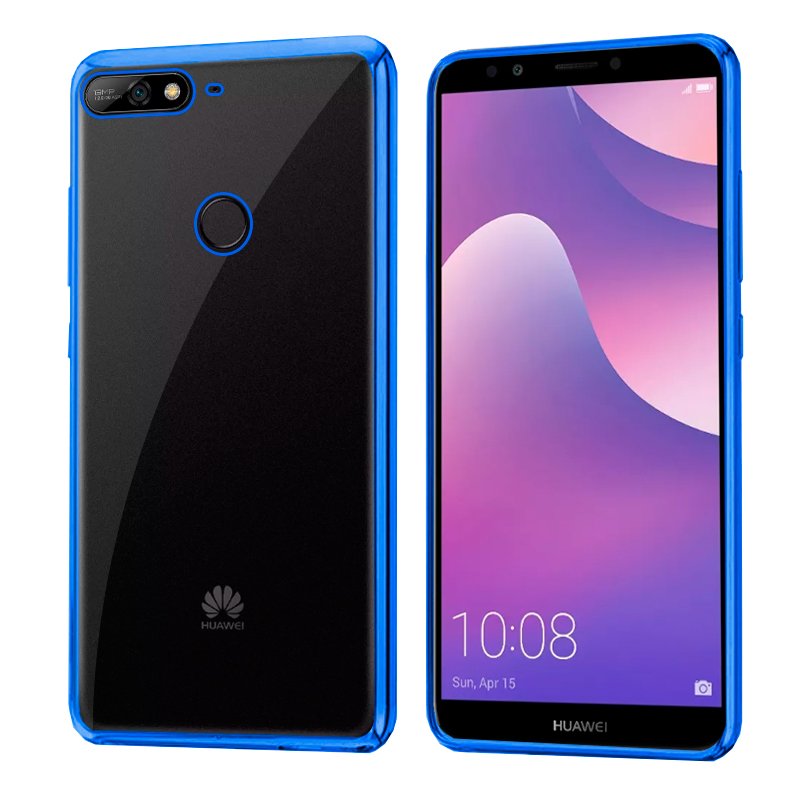 Capa para Huawei Y7 (2018) / Honor 7C (Azul)