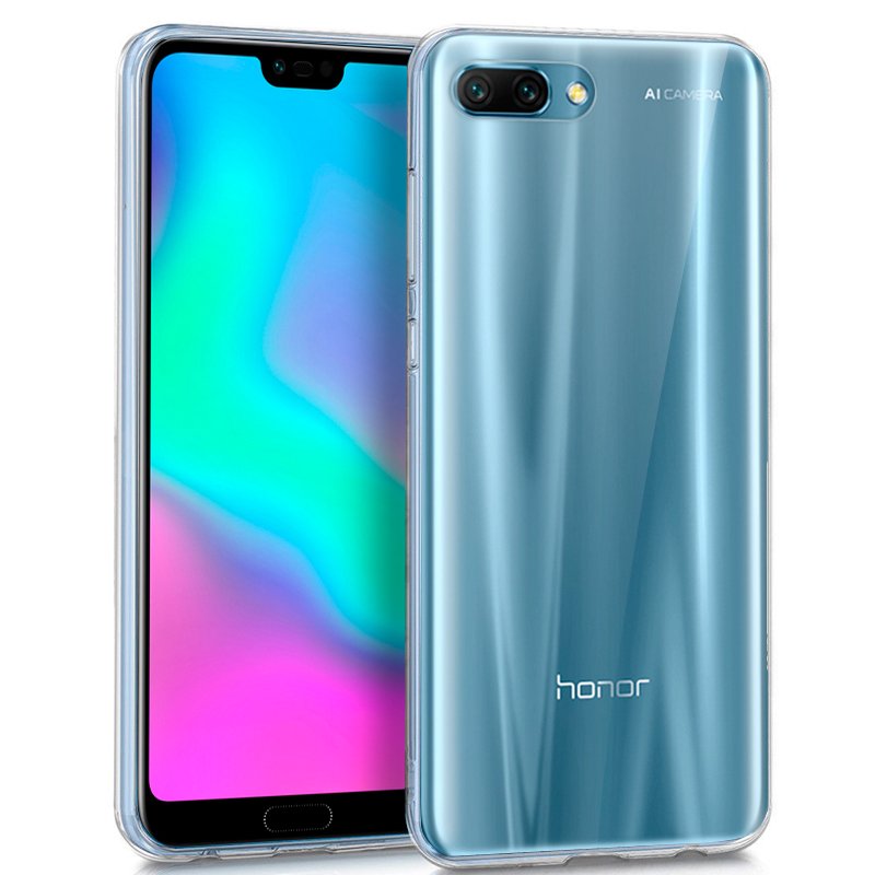 Capa silicone para Huawei Honor 10 (transparente)