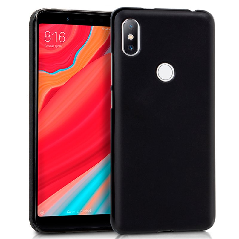 Capa Silicone para Xiaomi Redmi S2 (Preto)