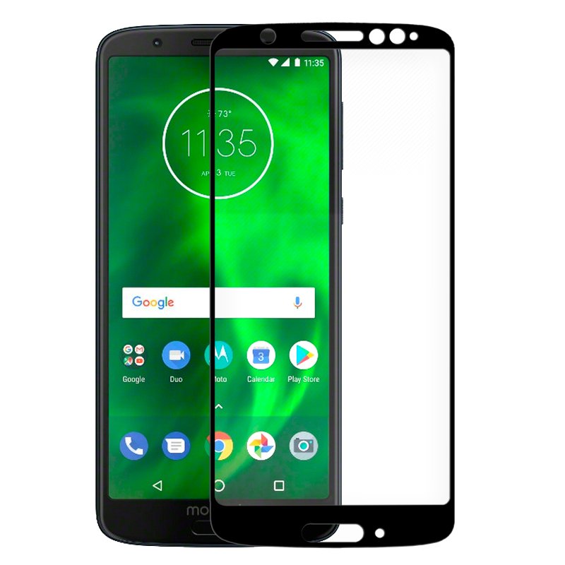 Película Vidro Temperado Motorola Moto G6 (3D Black)