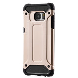 Capa Hybrid Armor Capa resistente e resistente para Samsung Galaxy S7 Edge G935 ouro