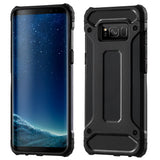 Capa Hybrid Armor Capa resistente e resistente para Samsung Galaxy S8 Plus G955 preta