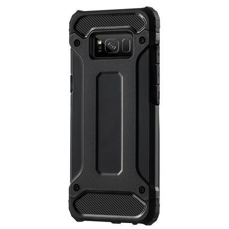 Capa Hybrid Armor Capa resistente e resistente para Samsung Galaxy S8 Plus G955 preta