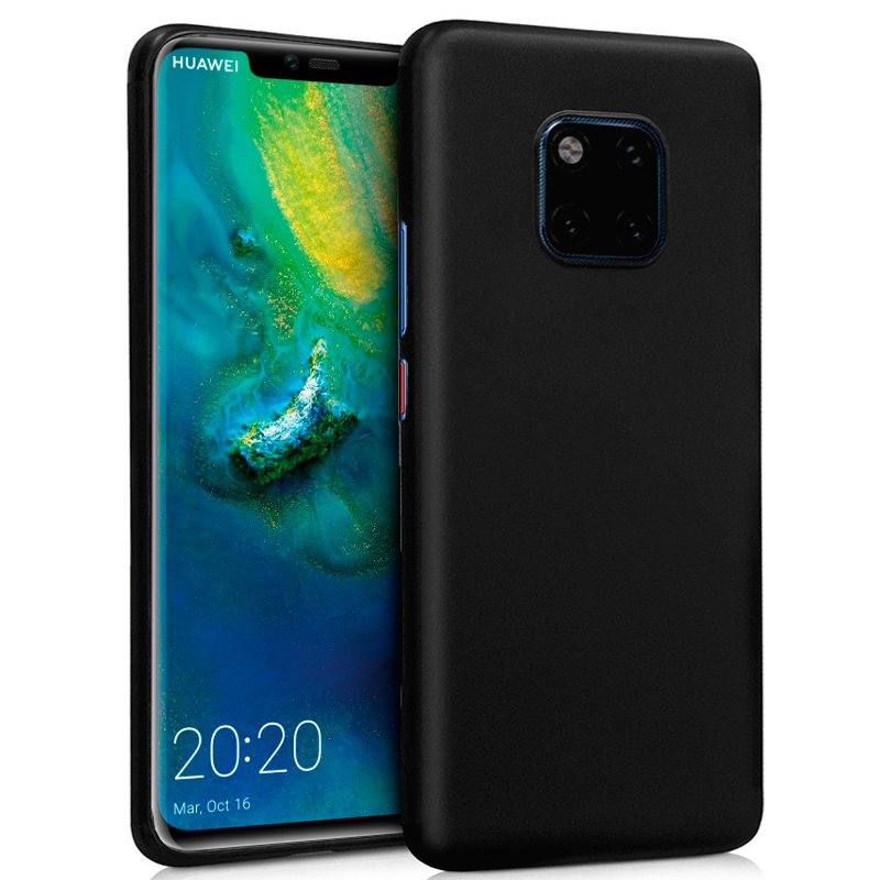 Capa Silicone para Huawei Mate 20 Pro (Preto)